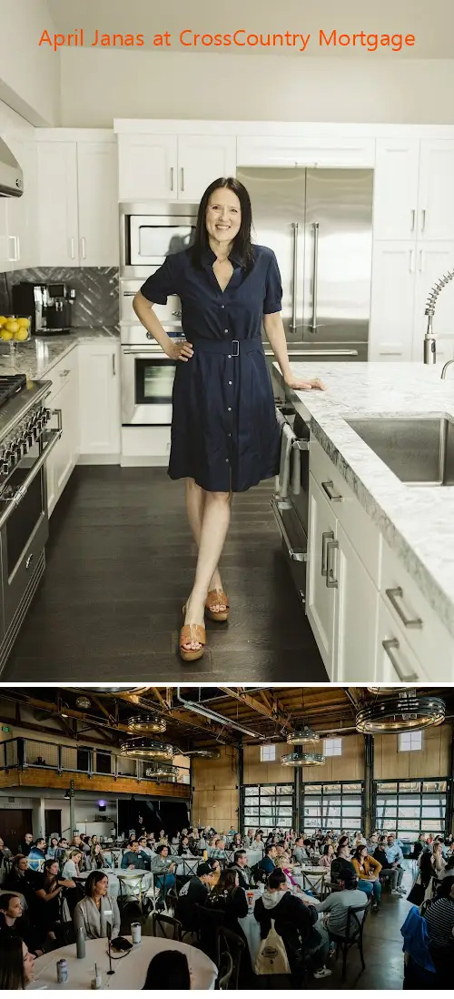 April Janas at CrossCountry Mortgage