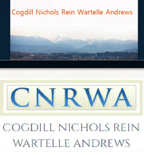 Cogdill Nichols Rein Wartelle Andrews