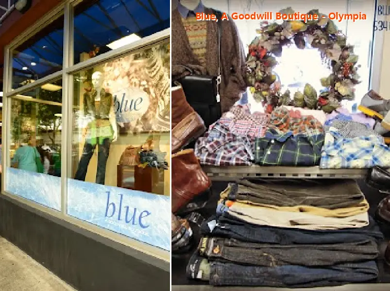 Blue, A Goodwill Boutique - Olympia