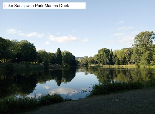 Lake Sacajawea Park Martins Dock