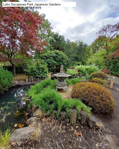 Lake Sacajawea Park Japanese Gardens