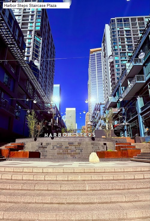 Harbor Steps Staircase Plaza