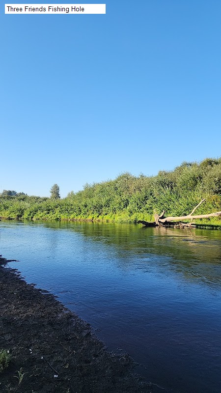 Three Friends Fishing Hole